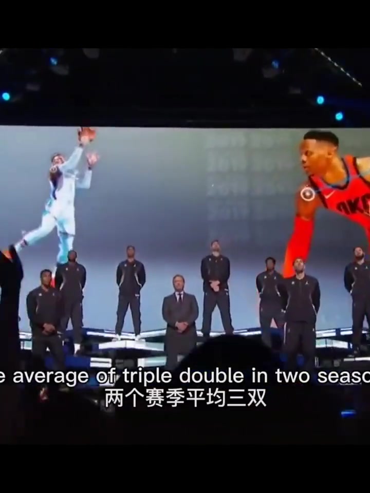 隊(duì)史第一人威少雷霆生涯3年場均三雙 1MVP 2AMVP