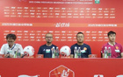 前田浩二：全隊(duì)訓(xùn)練熱情高，期待明日比賽。
