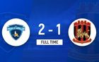 中甲南京城2-1勝蘇州東吳，奧格布絕殺止對手連勝。